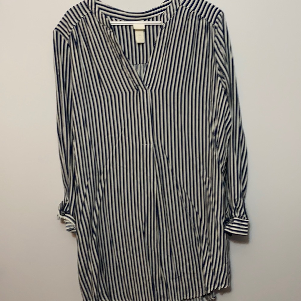 Long sleeve mini dress